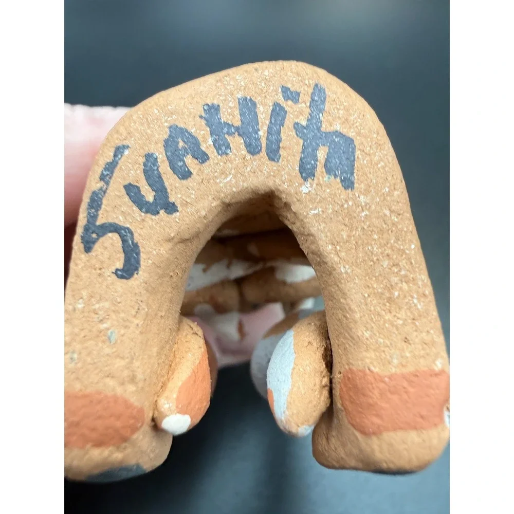 VTG Native American Jemez Taos Pueblo Storyteller W/ 4 children Juanita Martinez - Picture 5 of 10